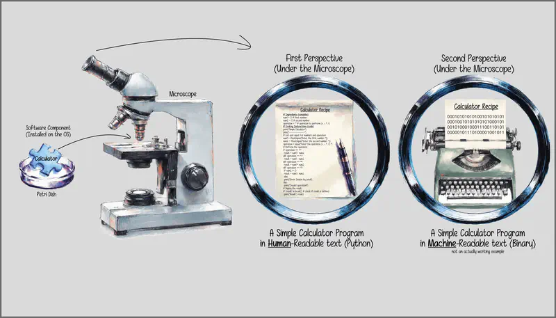 Putting the Linux mascot under the microscope reveals a jigsaw puzzle