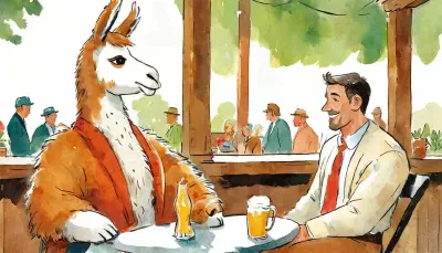 Featured image for Spontaneous Conversation with Llama