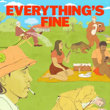 Cover art for the single Reruns by Matt Corby