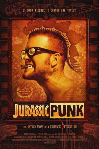 Theatrical poster for the documentary Jurassic Punk.